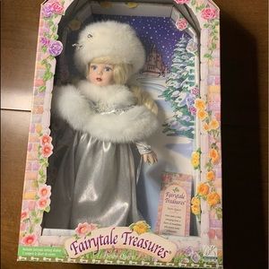 Snow Queen porcelain doll